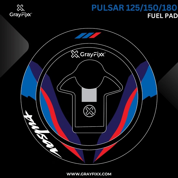 Pulsar 125/150/180 Fuel Pad | Premium 3D Gel Fuel Pad, Pack of 1